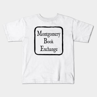 Montgomery Book Exchange Logo (Centered) Kids T-Shirt